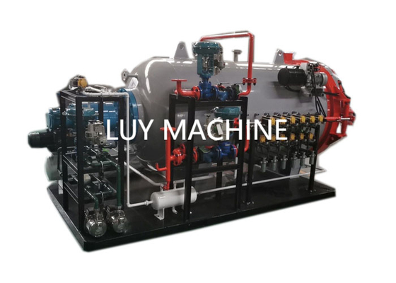 ASME วัสดุไฟฟ้าประกอบ Autoclave Q345R / SS304 น้ําเย็น
