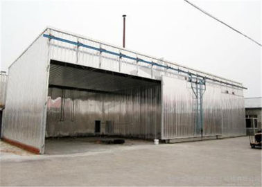 การไหลเวียนของอากาศ รถไฟฟ้าเตาอบที่เรียบร้อย อุปกรณ์แห้งไม้ / คอนเทนเนอร์การขนส่ง รถไฟฟ้าเตาอบ