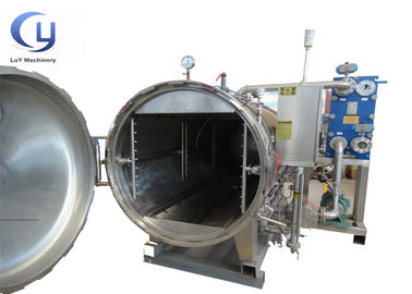 0.35 Mpa 50Hz เครื่องกําจัดโรคอาหาร เทคโนโลยีกับเวลา 30 นาทีสําหรับการแปรรูปอาหาร