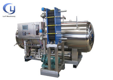 เครื่องฆ่าเชื้อควายอุตสาหกรรม 0.35MPa SUS 304 สแตนเลส 120 °C