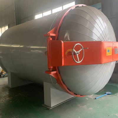 ความเข้าใจชัดเจนของสถานการณ์ความดัน ท่อ Liner Vulcanizer เครื่อง Autoclave สําหรับยาง