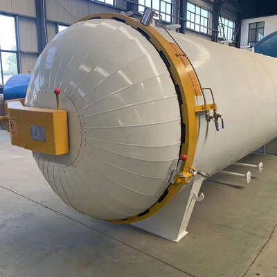 ความเข้าใจชัดเจนของสถานการณ์ความดัน ท่อ Liner Vulcanizer เครื่อง Autoclave สําหรับยาง