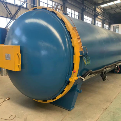 ความดันปลดปล่อยภายในถังเหมือง Roller Vulcanization ถังยาง Athletics Track Vulcanization Autoclave