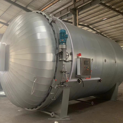 ปิดเพื่อให้แน่ใจว่าความแม่นยําและความมั่นคงของอุณหภูมิ Autoclave สําหรับยาง Vulcanization