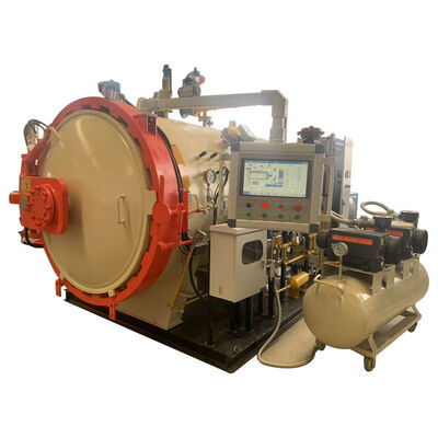 การใช้งานและการบํารุงรักษาง่าย ออโตคลาเวอร์ความร้อนสูงสําหรับการผลิตสินค้ากีฬาประกอบ