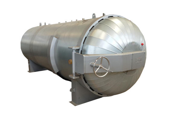 ออโตคลาฟการรักษายางสแตนเลสด้วยอุณหภูมิระยะเย็นด้วยอากาศ 0 - 200 °C