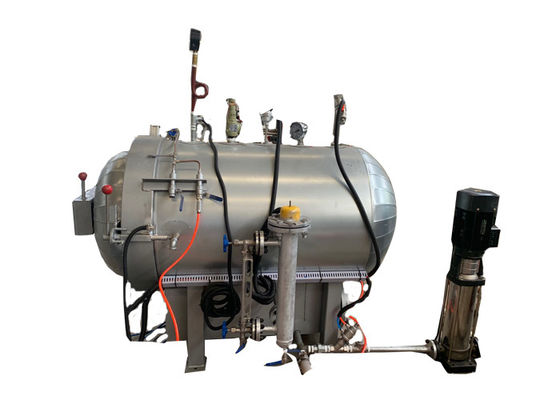 ออโตคลาฟการรักษายางสแตนเลสด้วยอุณหภูมิระยะเย็นด้วยอากาศ 0 - 200 °C