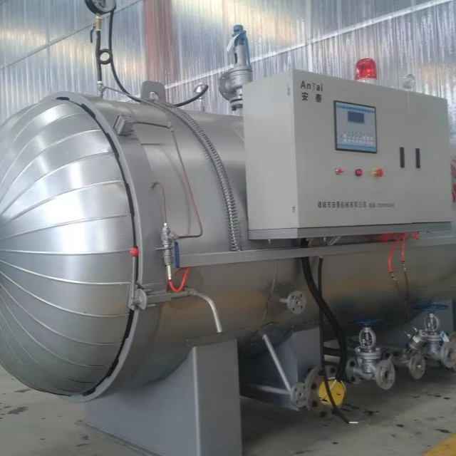 ปิดเพื่อให้แน่ใจว่าความแม่นยําและความมั่นคงของอุณหภูมิ Autoclave สําหรับยาง Vulcanization