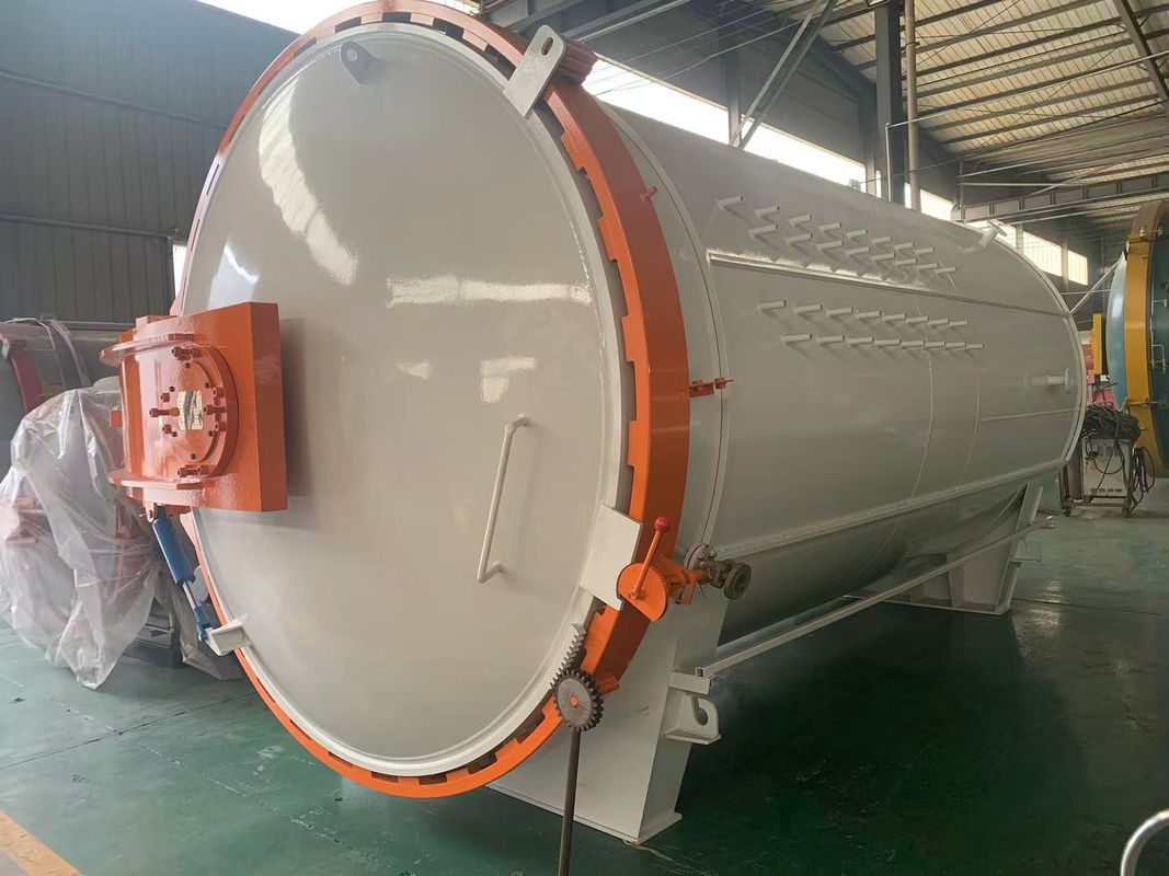 ใบรับรอง ASME สำหรับหม้ออบความดันคาร์บอนไฟเบอร์สำหรับอุปกรณ์เรือ ส่วนประกอบคอมโพสิตขึ้นรูปบ่ม พร้อมส่วนประกอบหลักของเครื่องยนต์
