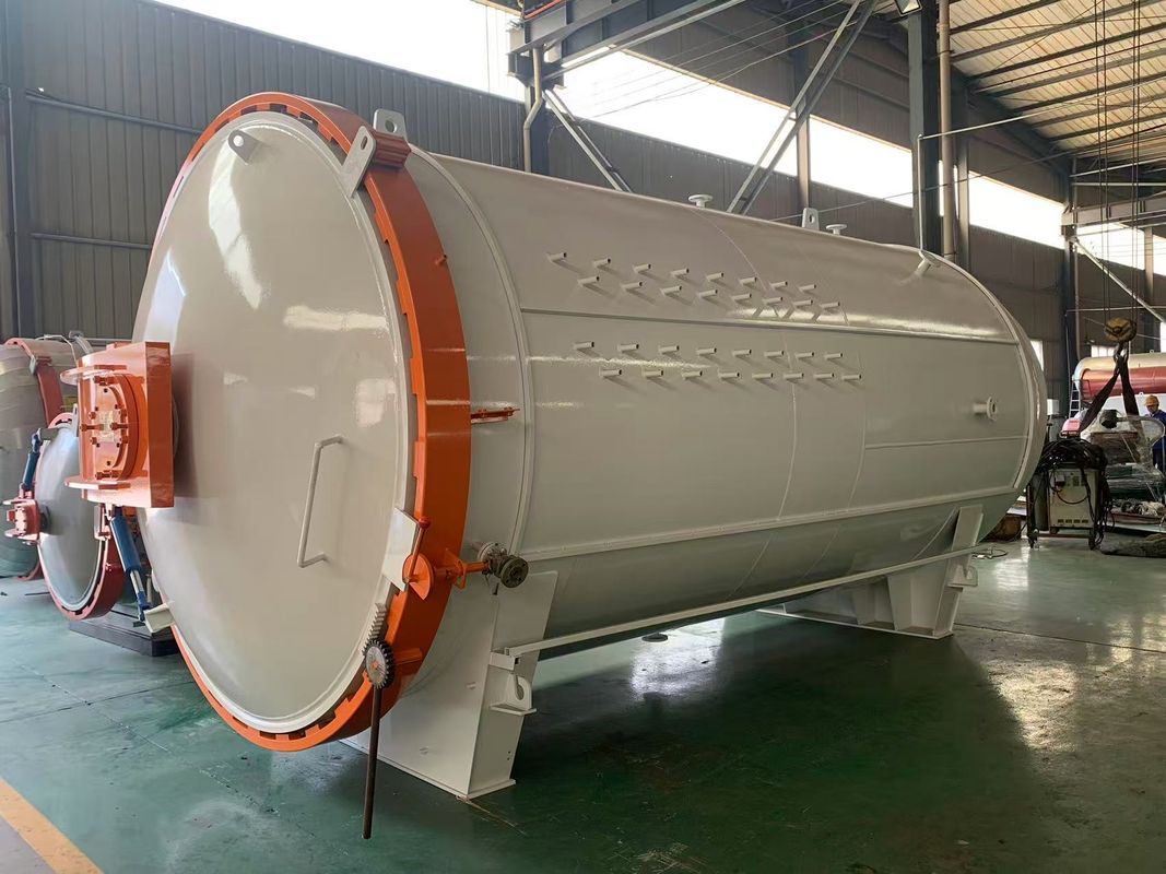 CE ใบรับรอง ASME วัสดุคอมโพสิต การบ่มด้วยหม้ออบไอน้ำ ชิ้นส่วนรถยนต์ เช่น ฝากระโปรงรถยนต์ สำหรับรถยนต์ หม้ออบไอน้ำแรงดันสูง