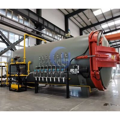 Autoclave ประกอบสําหรับอะไหล่รถยนต์ เครื่องยนต์แรงดันสูง ISO CE รับรองการทํางานง่าย